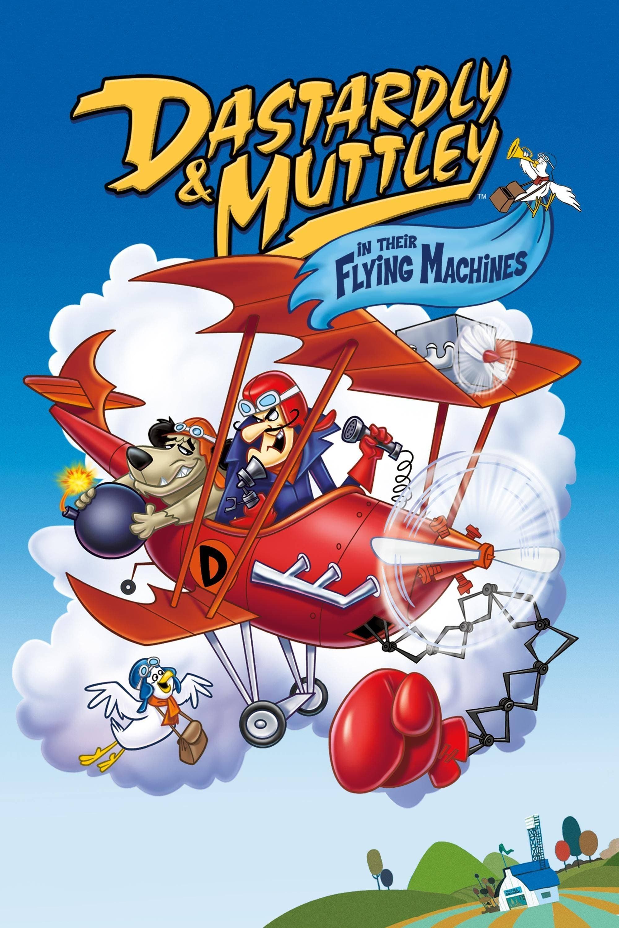 Las aventuras de Pierre Nodoyuna y Patán en sus máquinas voladoras (1969)