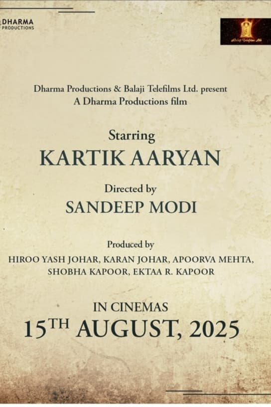 Untitled Karan Johar/Sandeep Modi Project