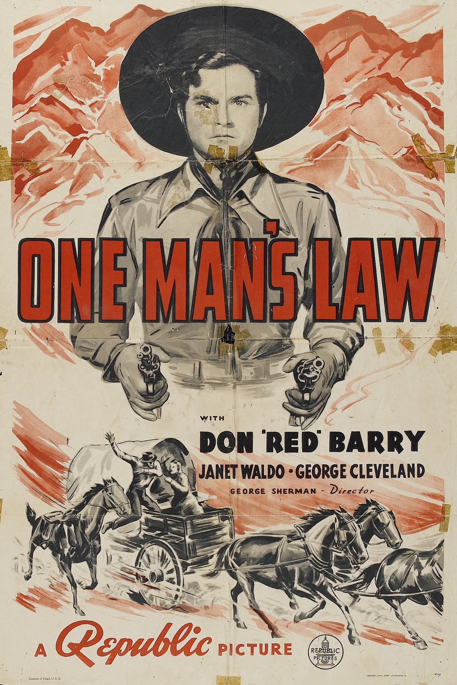One Man's Law (1940)