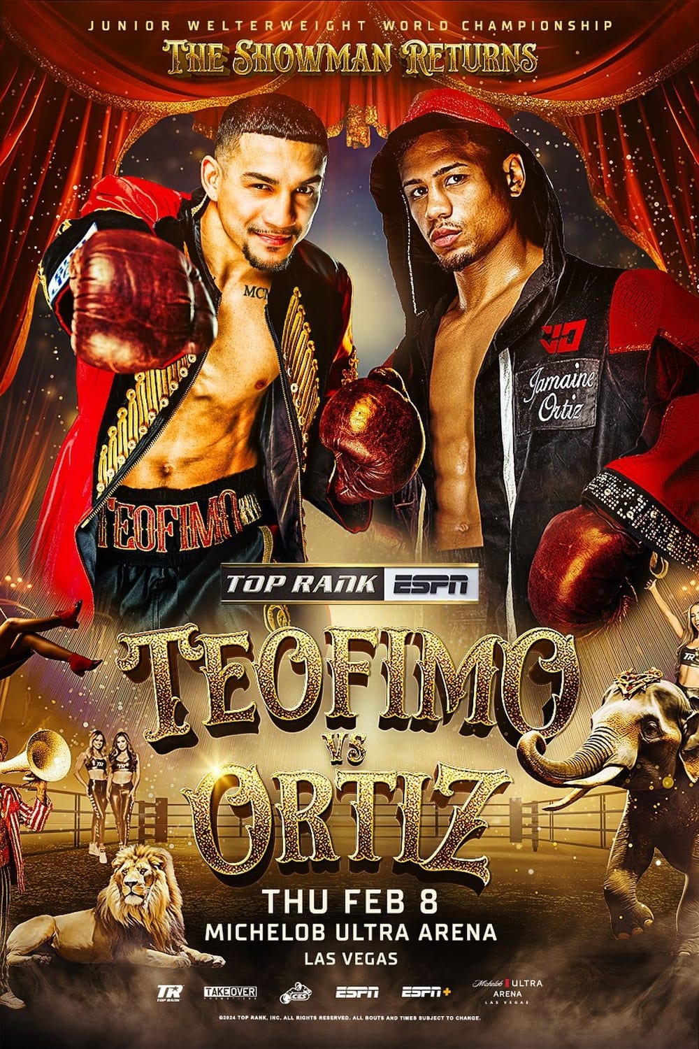 Teofimo Lopez vs. Jamaine Ortiz