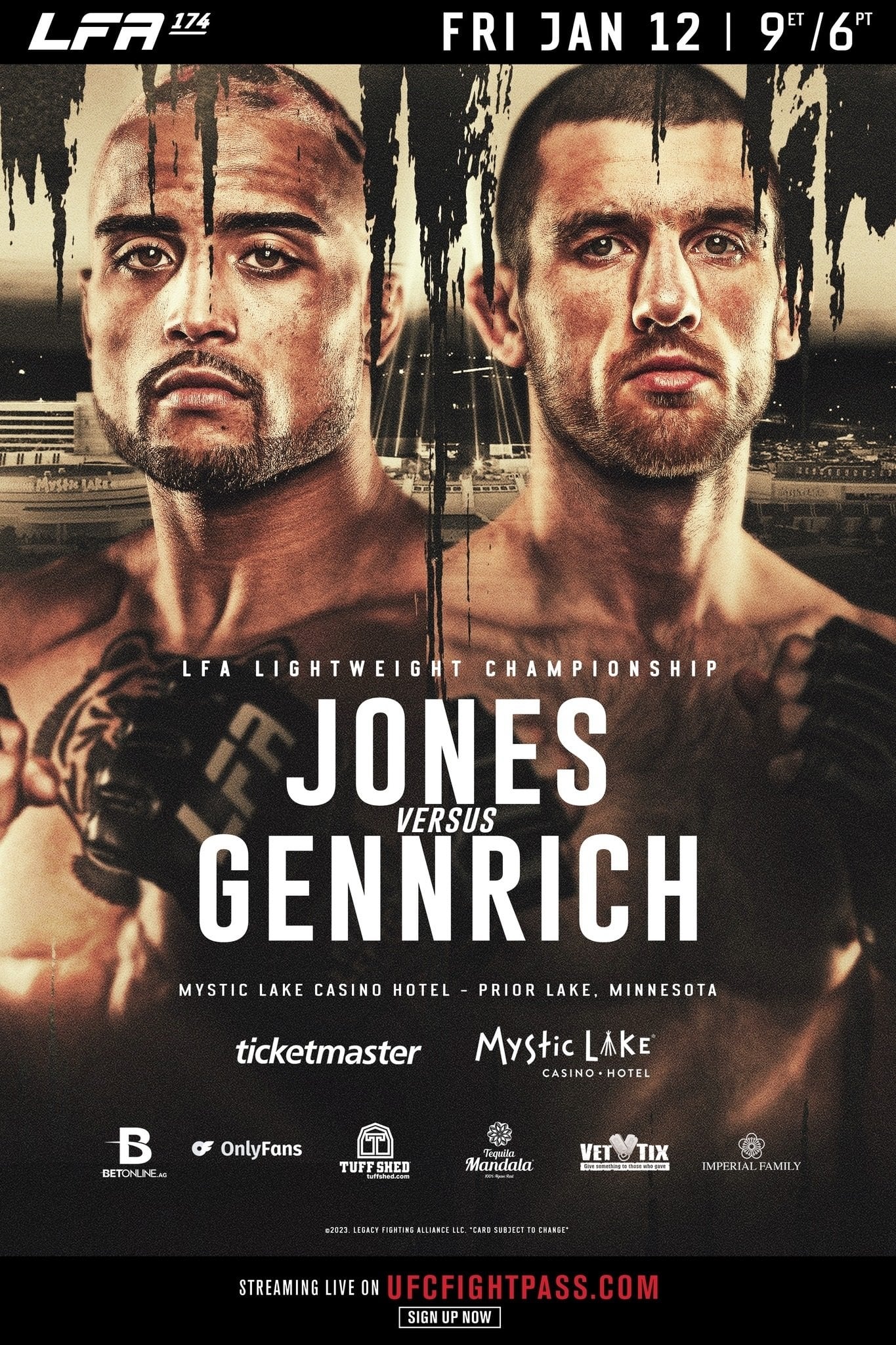 LFA 174: Jones vs. Gennrich
