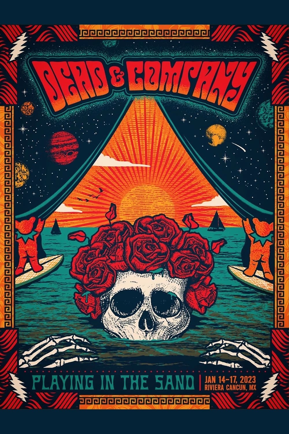 Dead & Company: 2023-01-16 Playing In The Sand, Riviera Maya, MX
