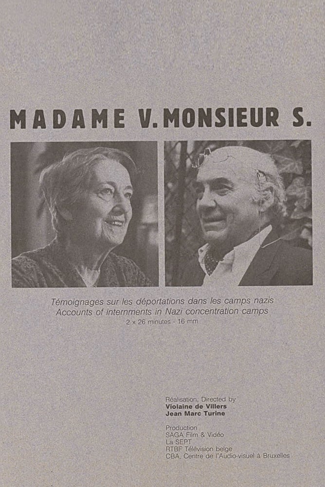 Madame V. Monsieur S.