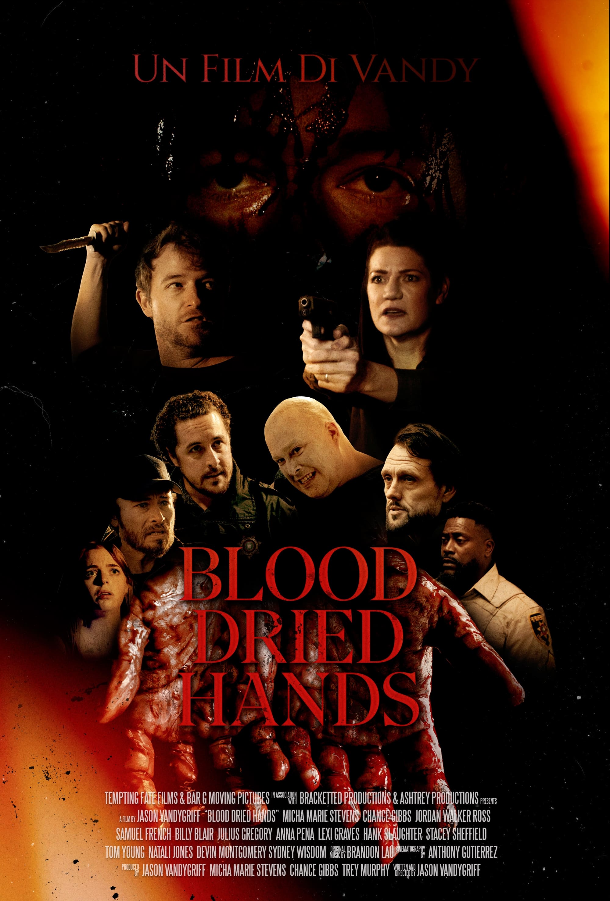 Blood Dried Hands