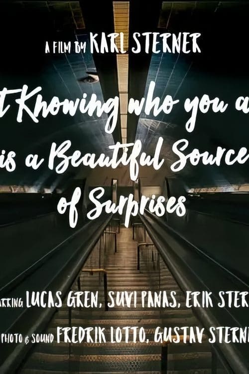 Not knowing who you are is a beautiful source of surprises