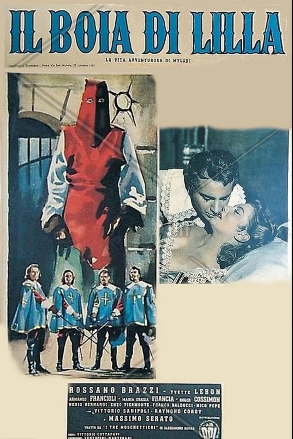 Milady and the Musketeers (1952)