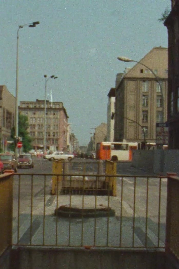 Friedrichstraße 1985 - Bausituation