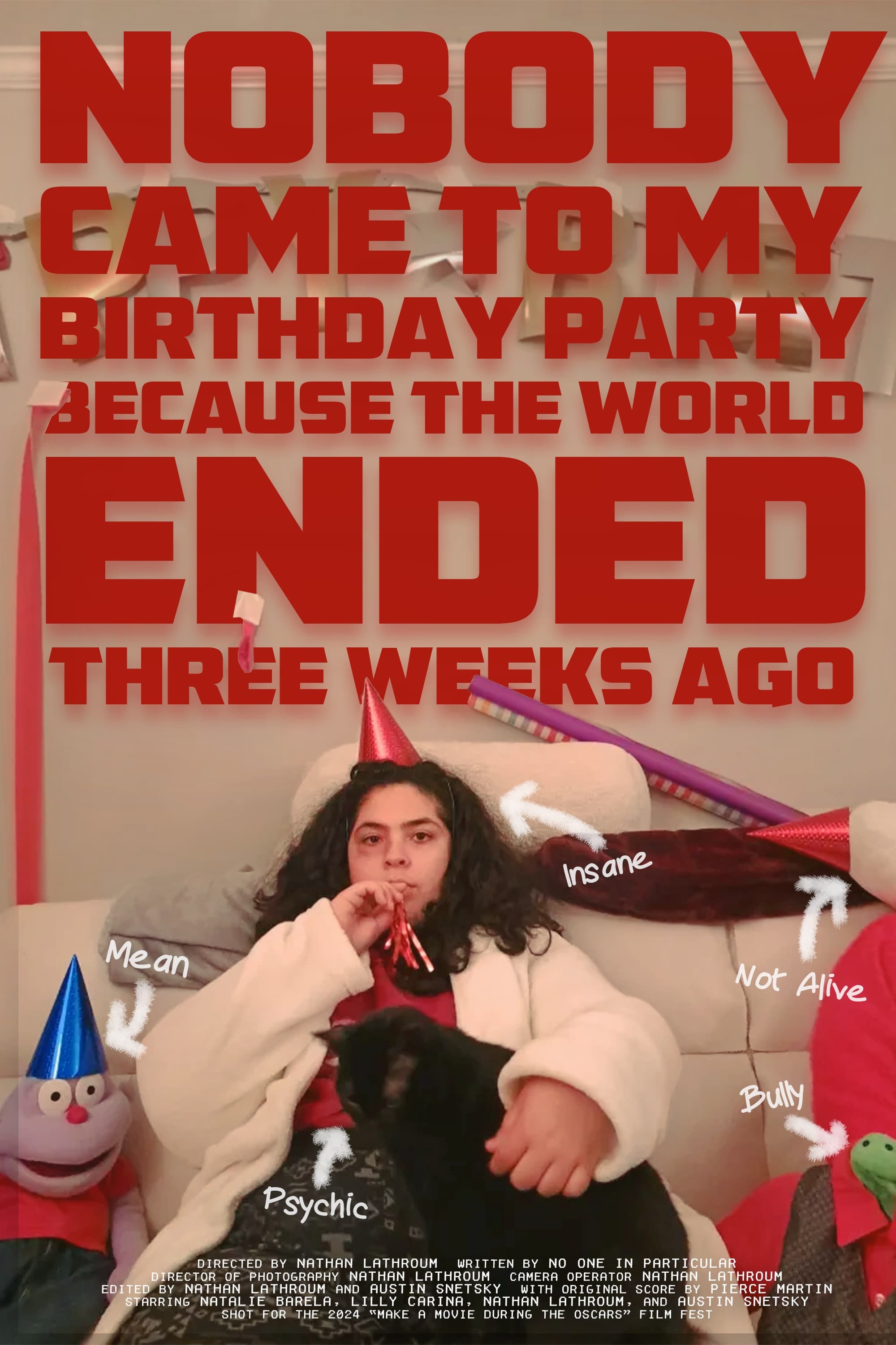 Nobody Came to My Birthday Party Because the World Ended Three Weeks Ago