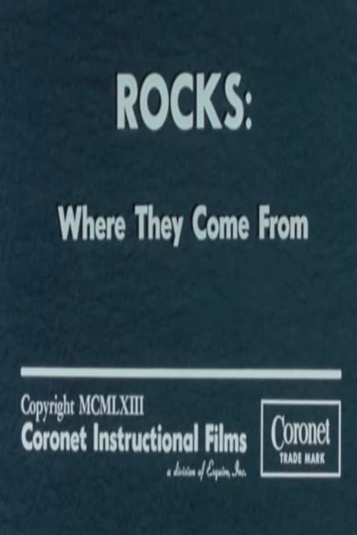 Rocks: Where They Come From