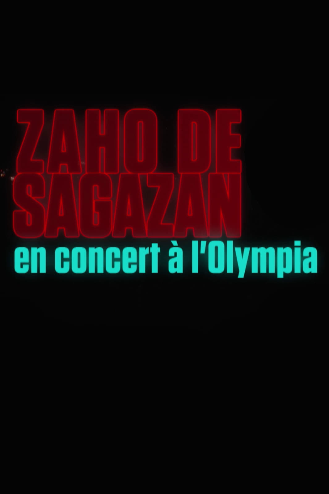Zaho de Sagazan en concert à l'Olympia