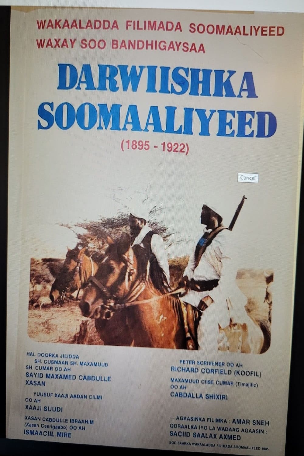 The Somali Dervish