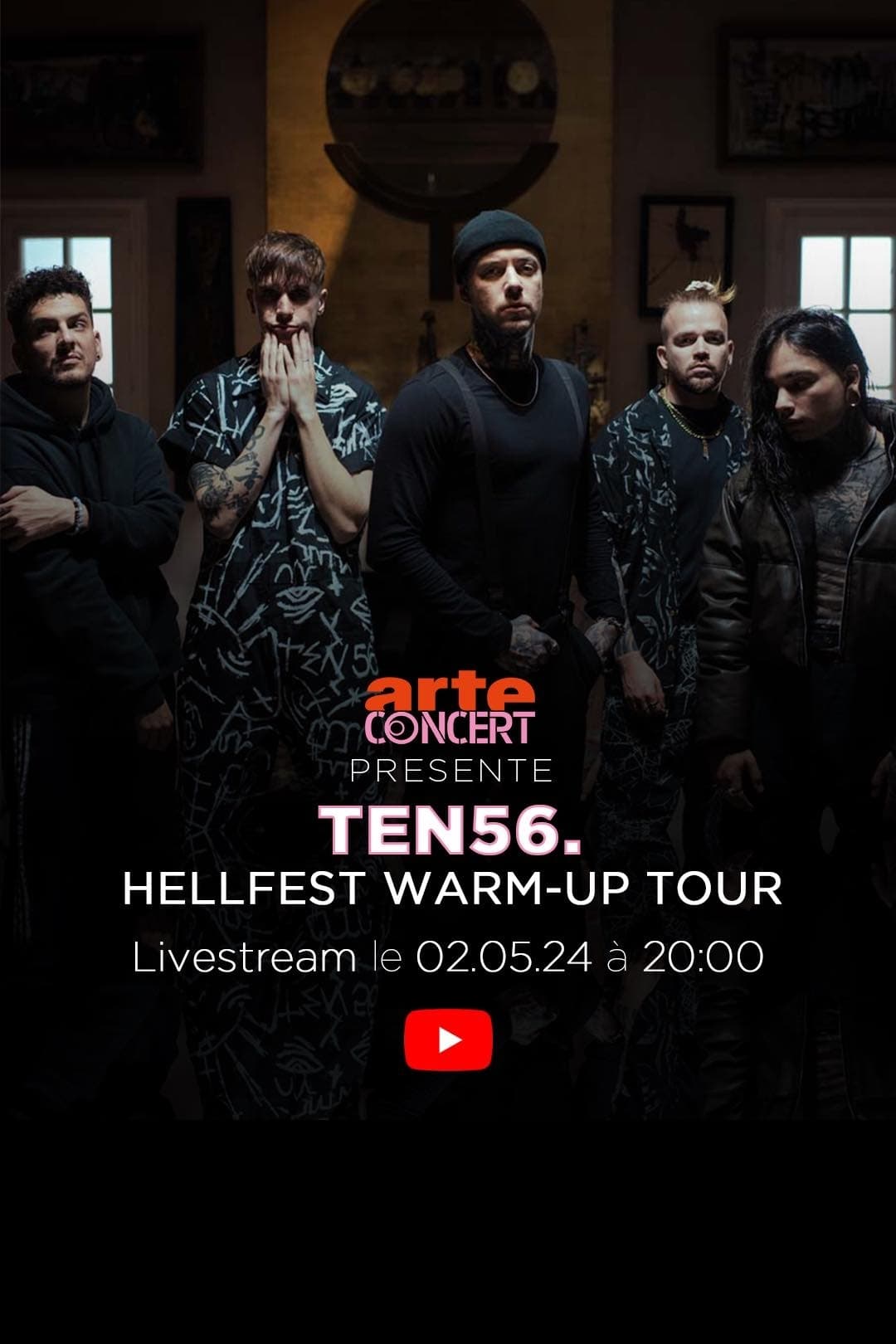 ten56. -  Hellfest Warm-Up Tour à la Philharmonie de Paris