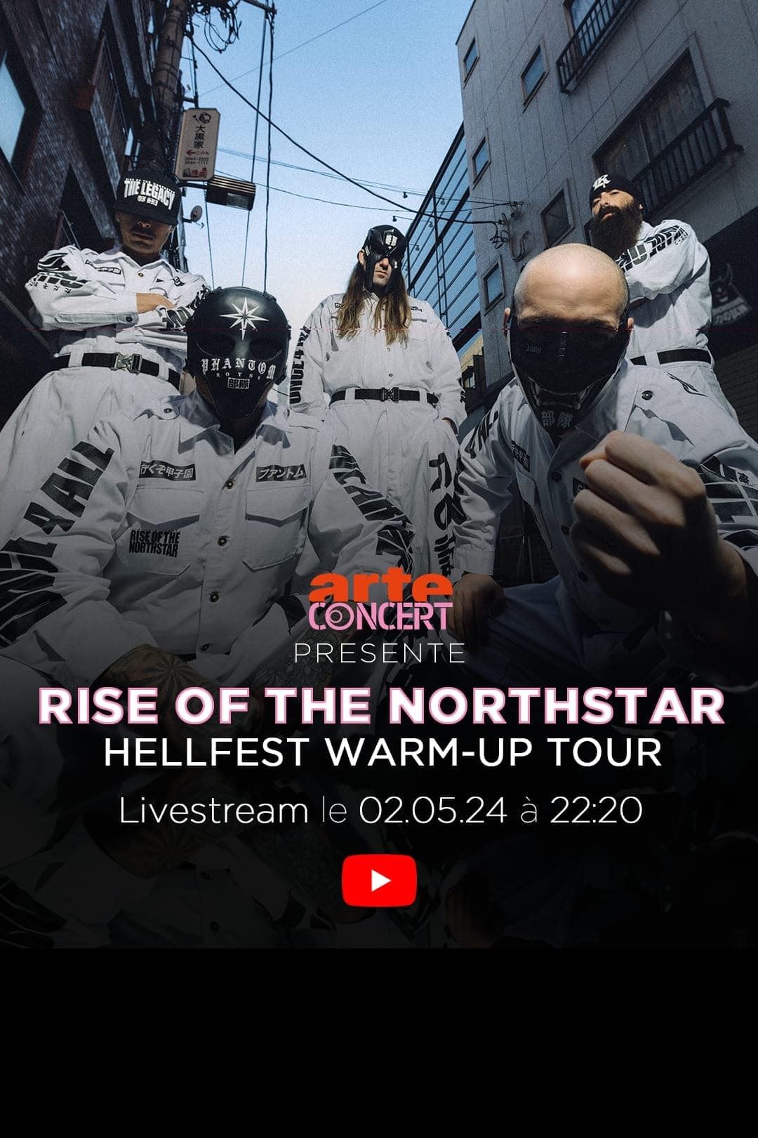 Rise of the Northstar - Hellfest Warm-Up Tour à la Philharmonie de Paris