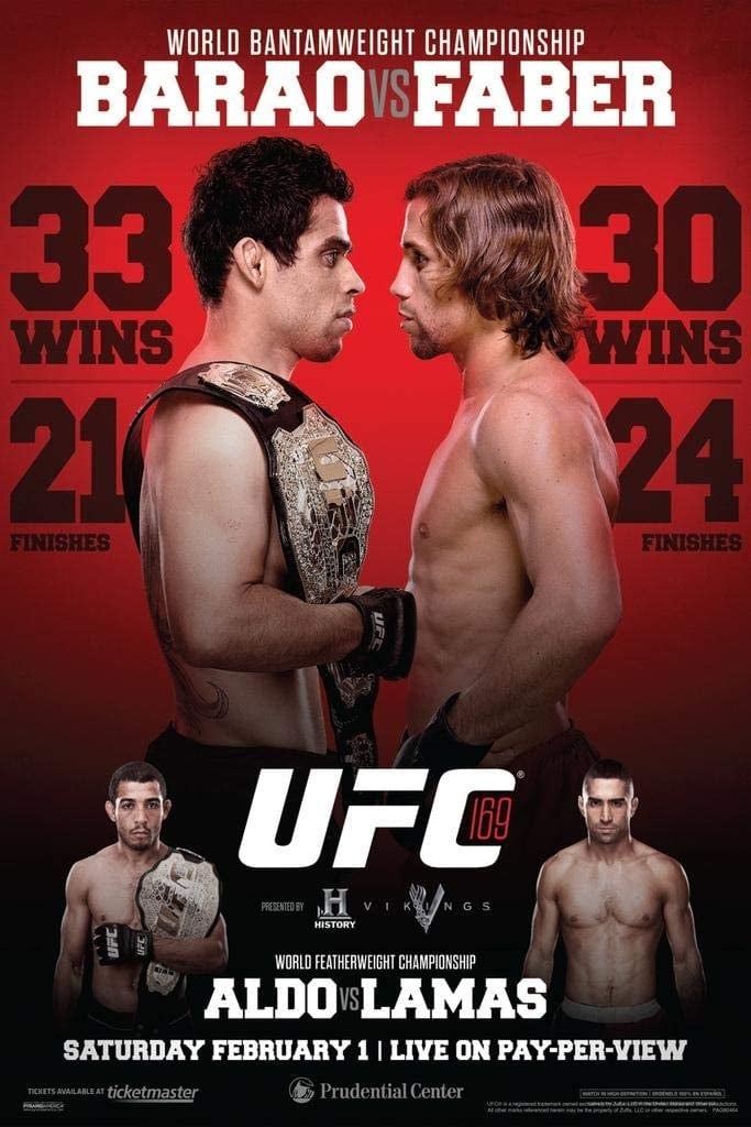 UFC 169: Barao vs. Faber II (2014)
