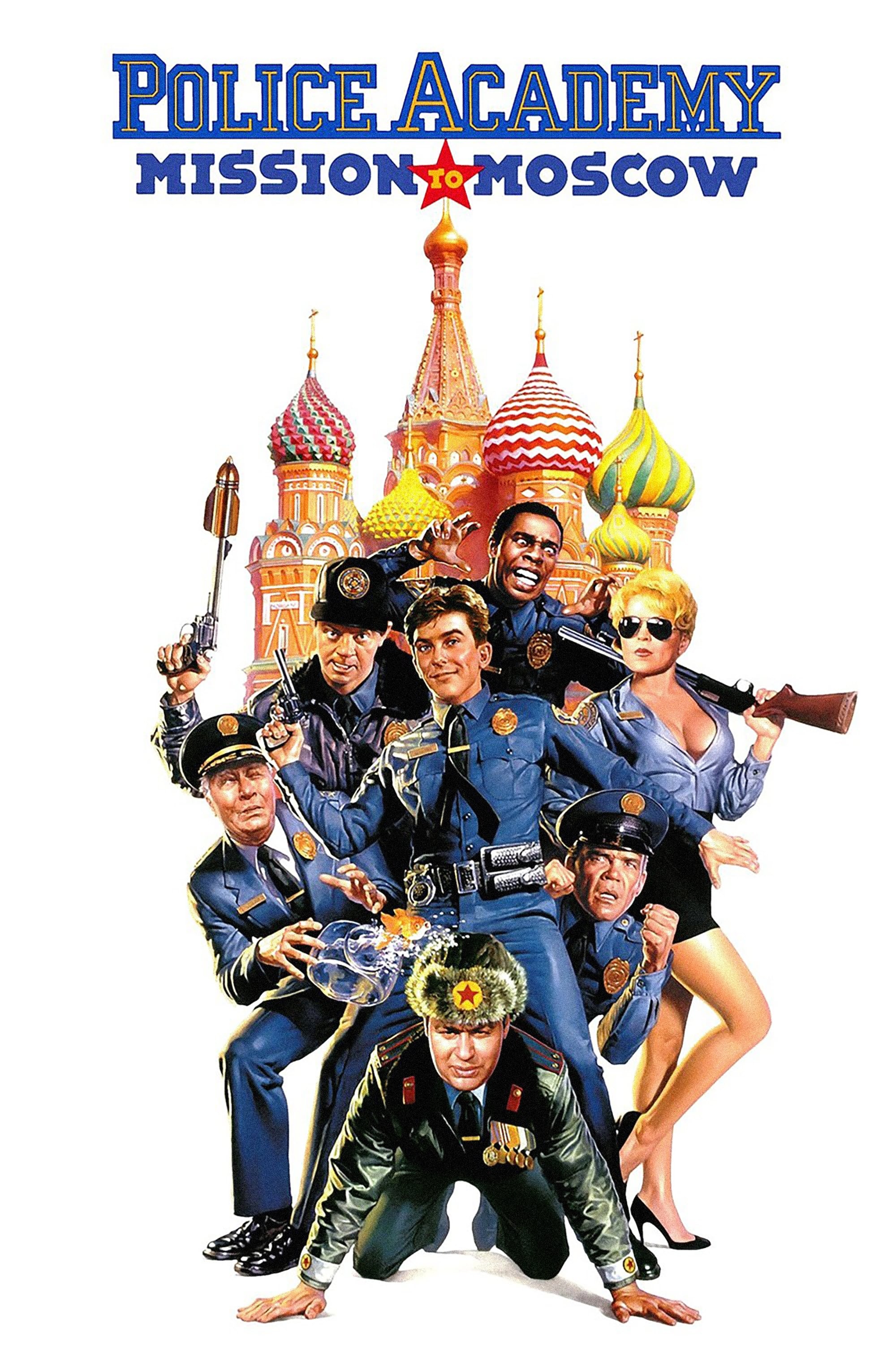 Loucademia de Polícia 7: Missão Moscou (1994)
