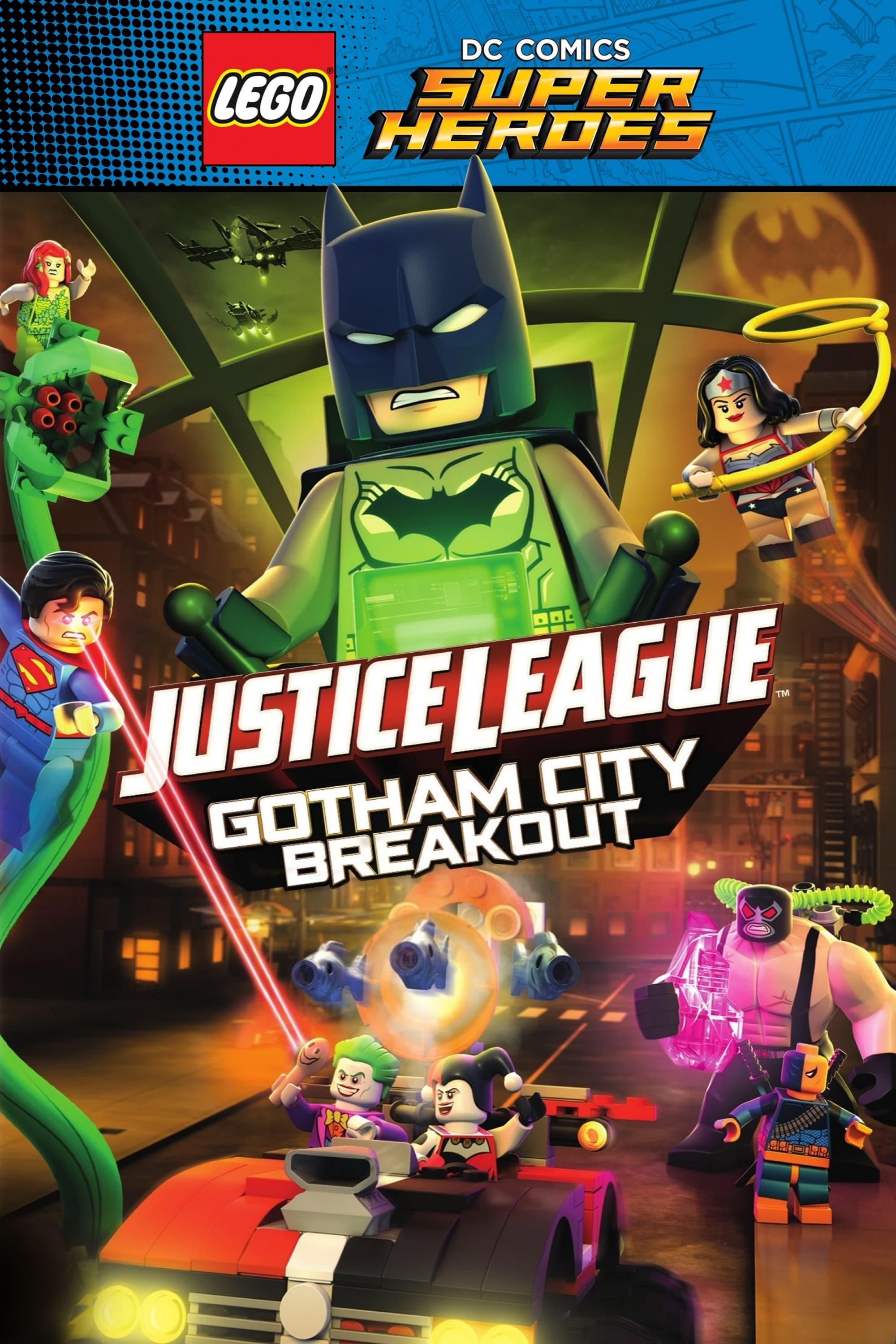 LEGO DC Comics Super Heroes - Gerechtigkeitsliga - Gefängnisausbruch in Gotham City (2016)