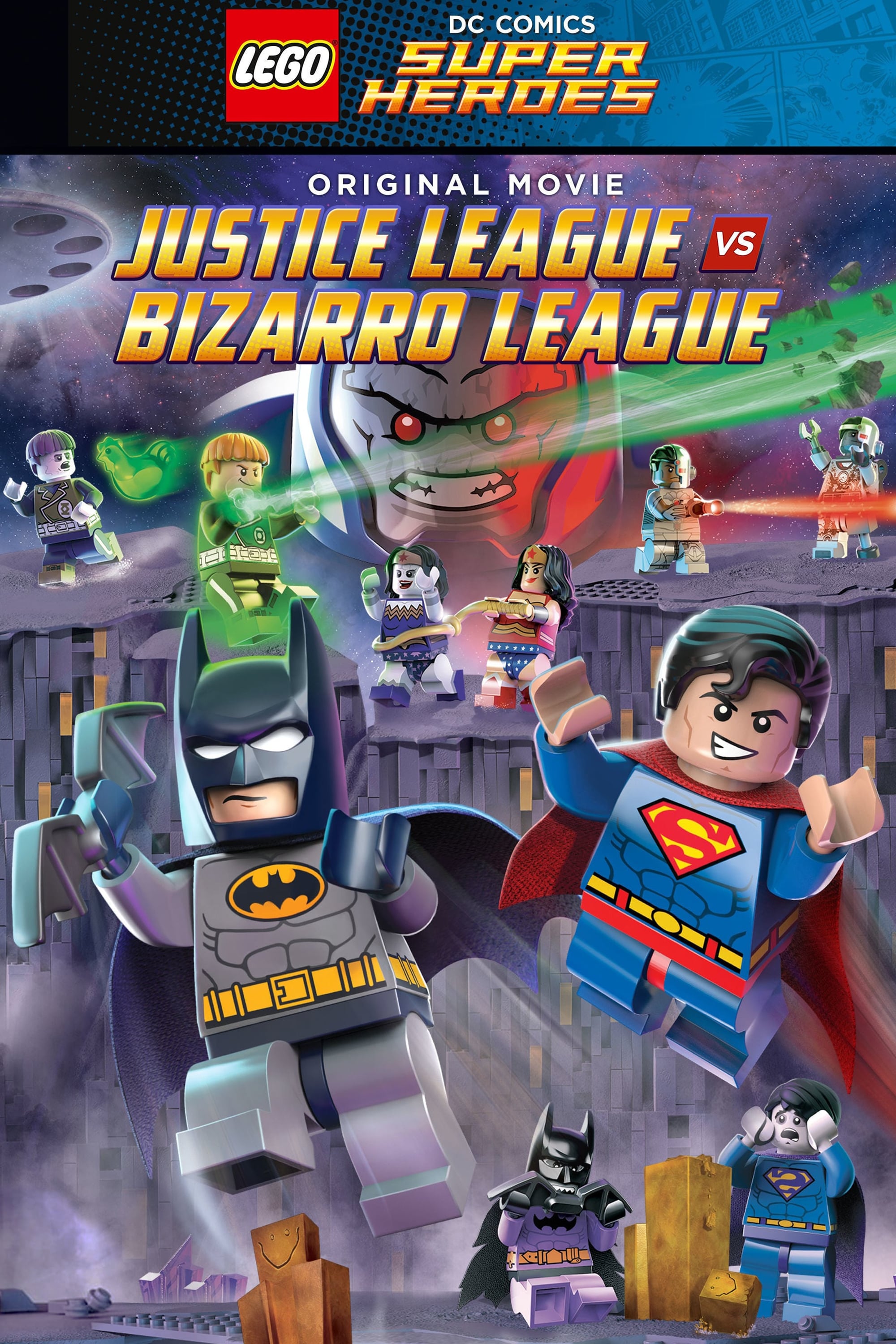 LEGO DC Comics Super Heroes: Gerechtigkeitsliga vs. Bizarro Liga (2015)
