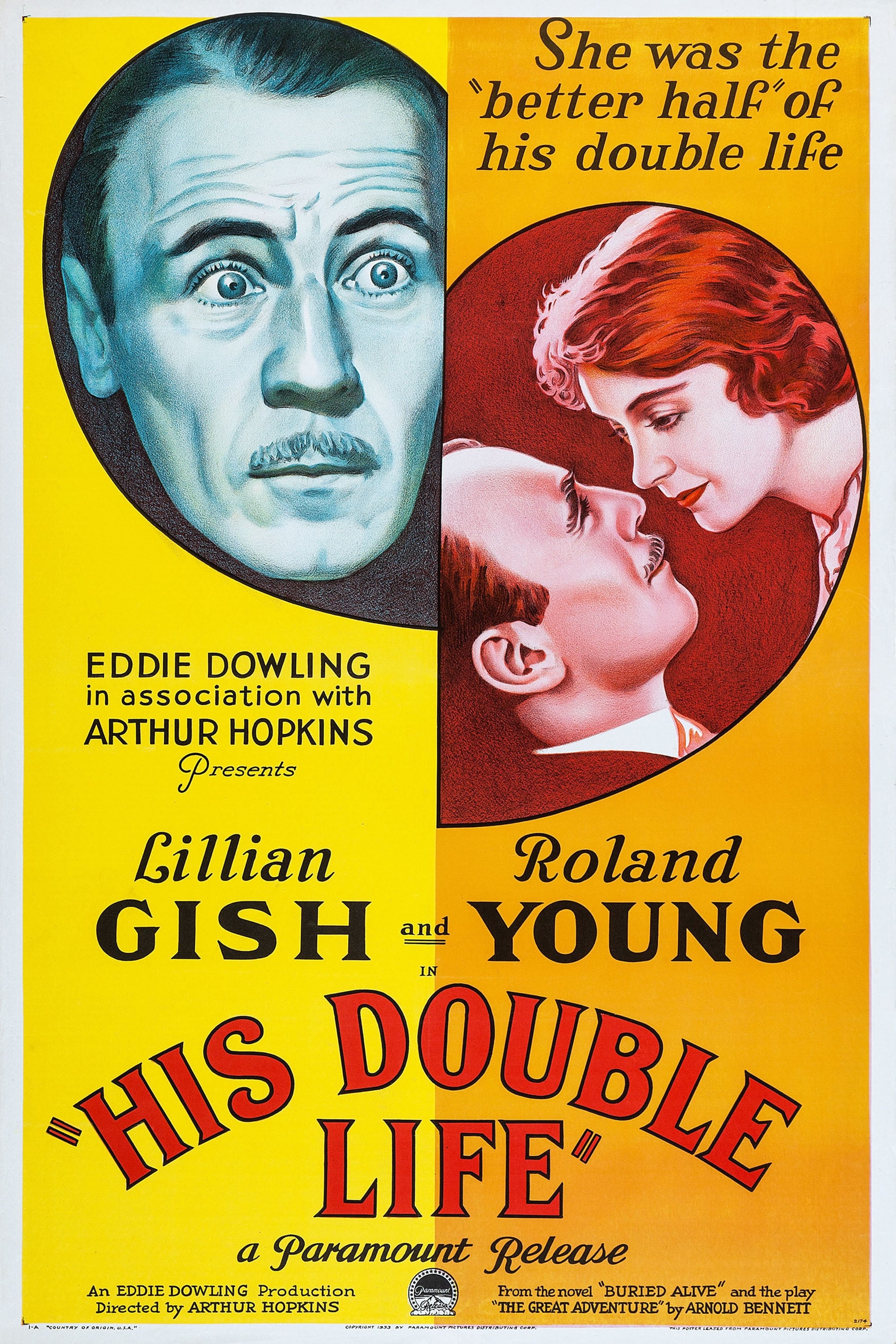 His Double Life (1933)