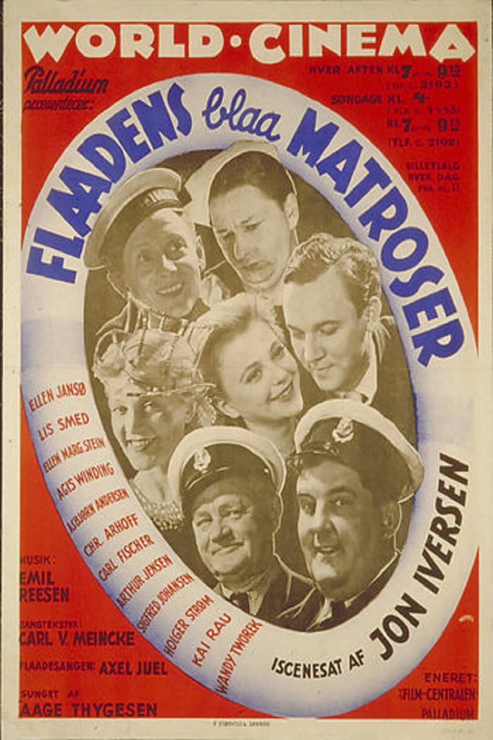 Flaadens blaa matroser (1937)