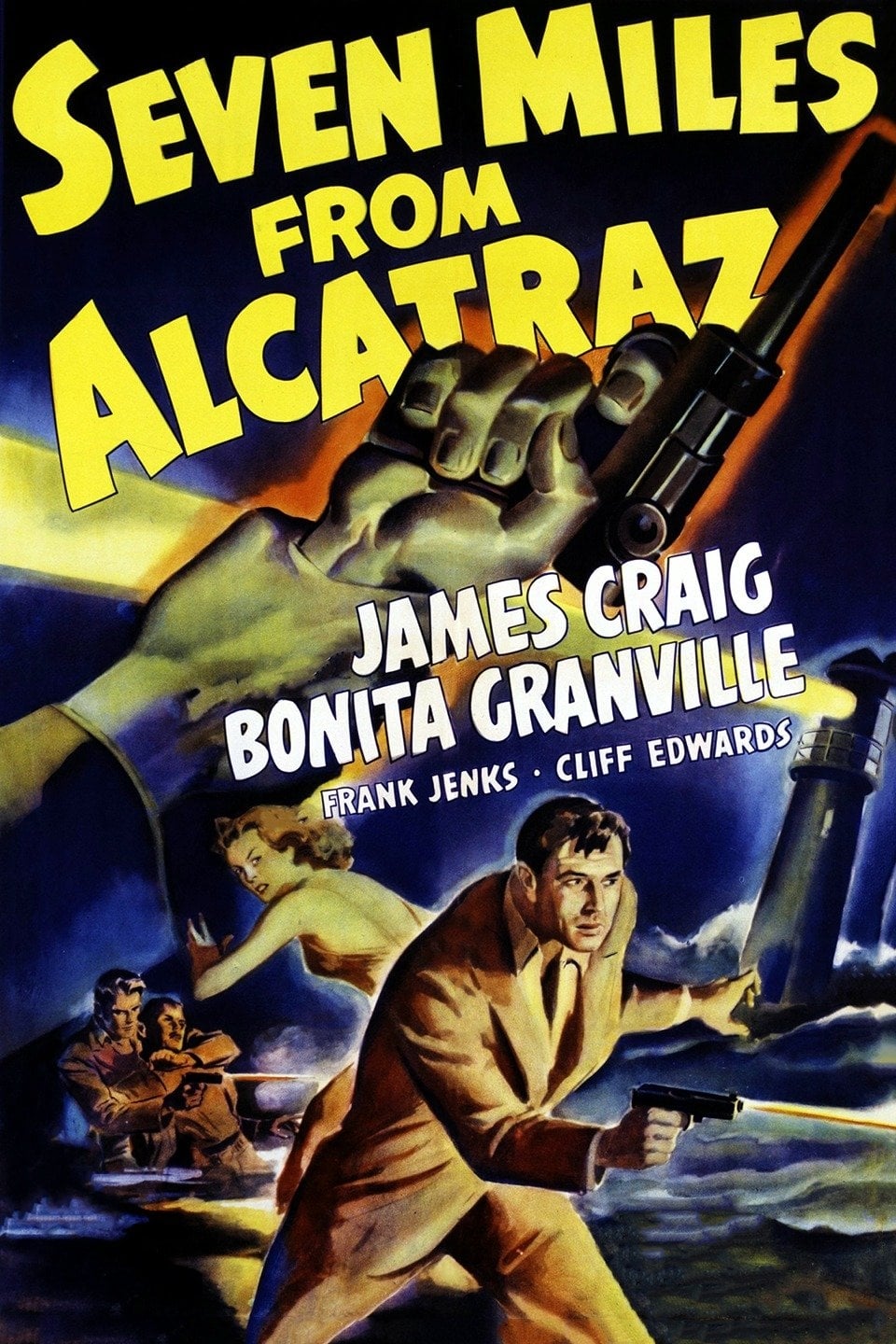 Seven Miles from Alcatraz (1942)