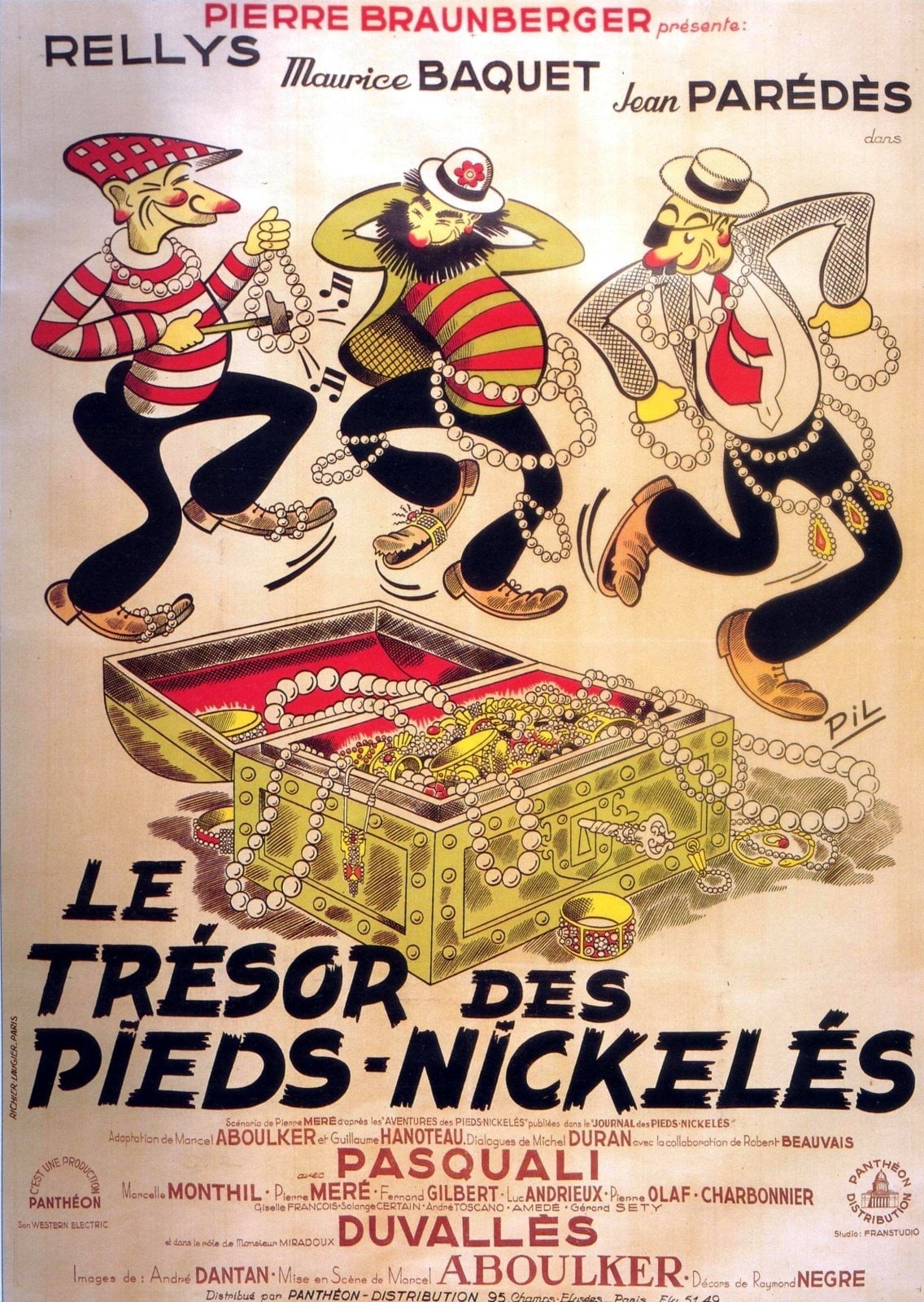 Le trésor des Pieds-Nickelés (1950)