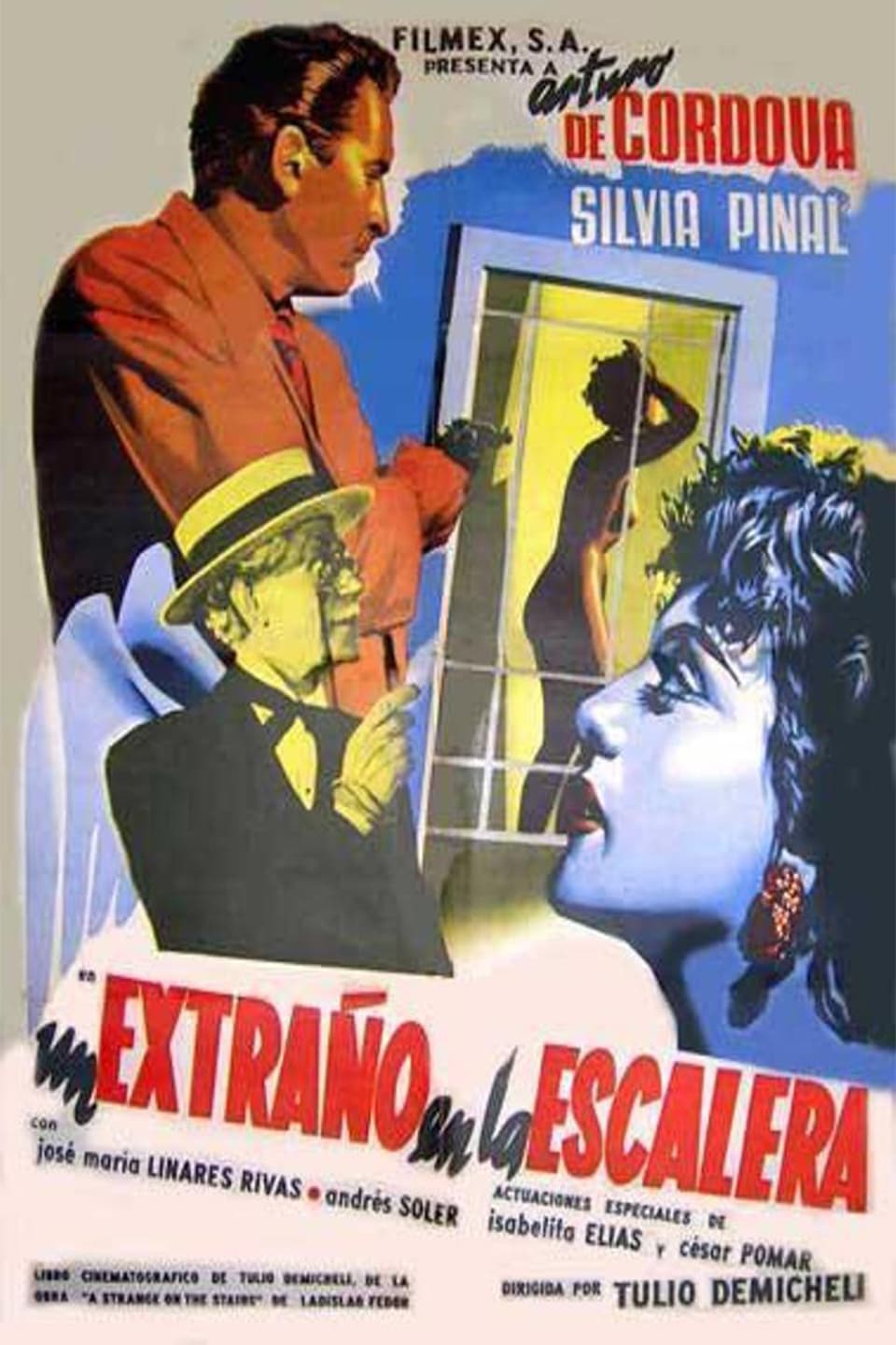 A Stranger on the Stairs (1955)