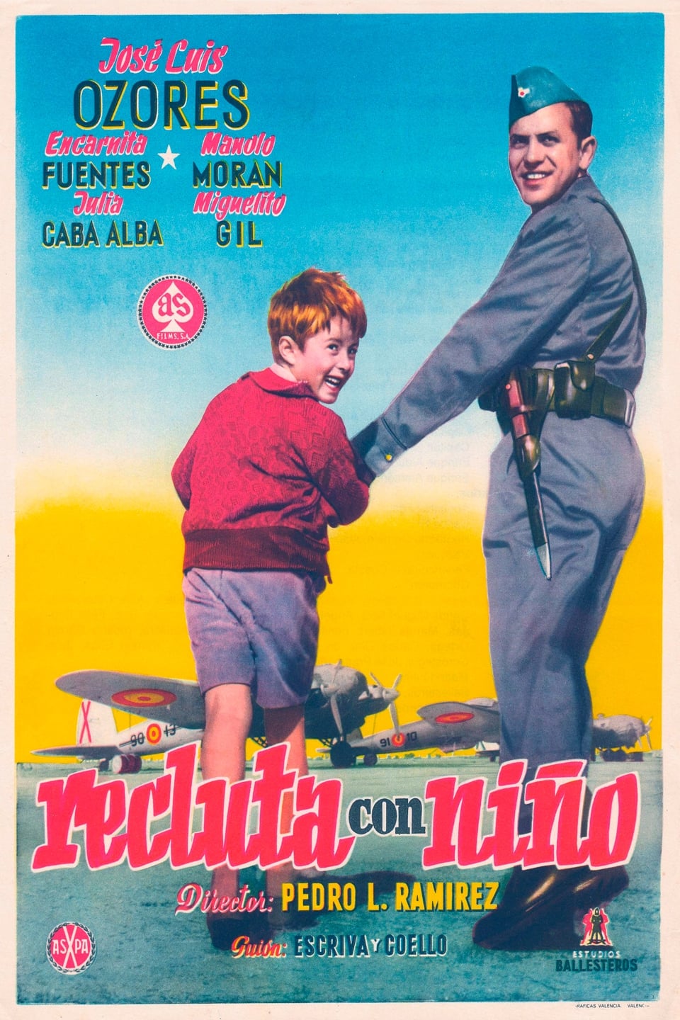 Recluta con niño (1956)