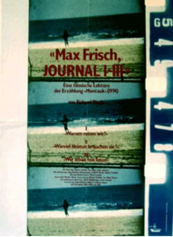 Max Frisch, Journal I-III