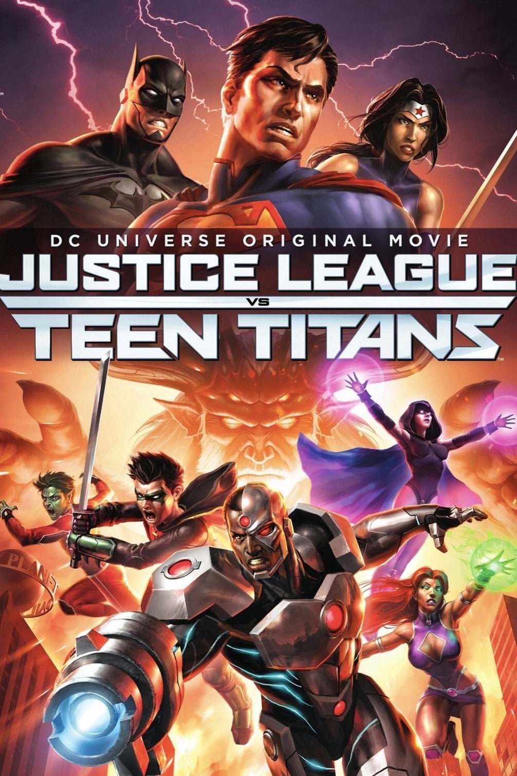 La Liga de la Justicia contra los Jóvenes Titanes
