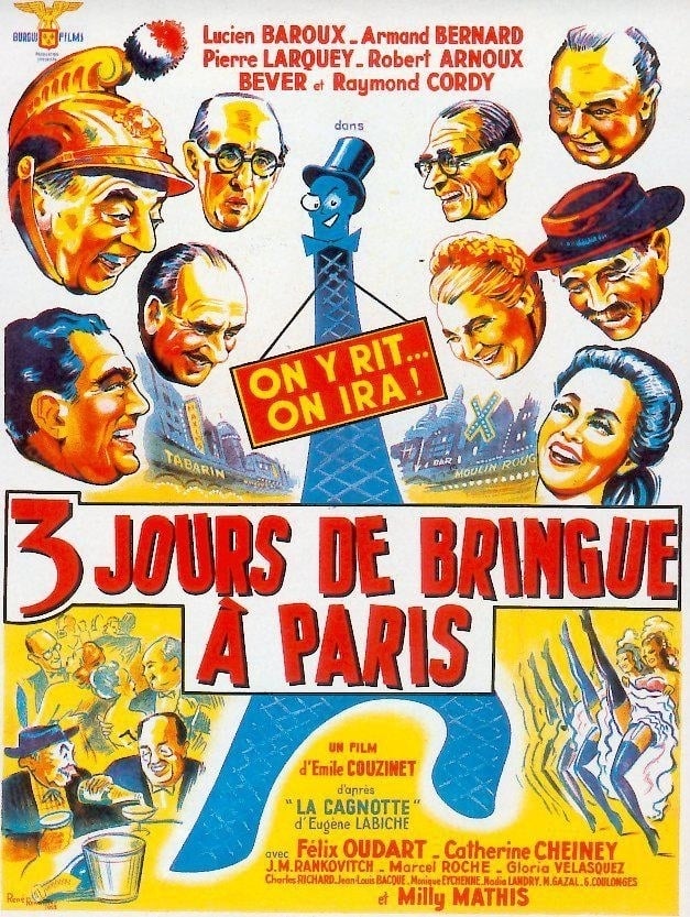 Trois jours de bringue à Paris (1954)