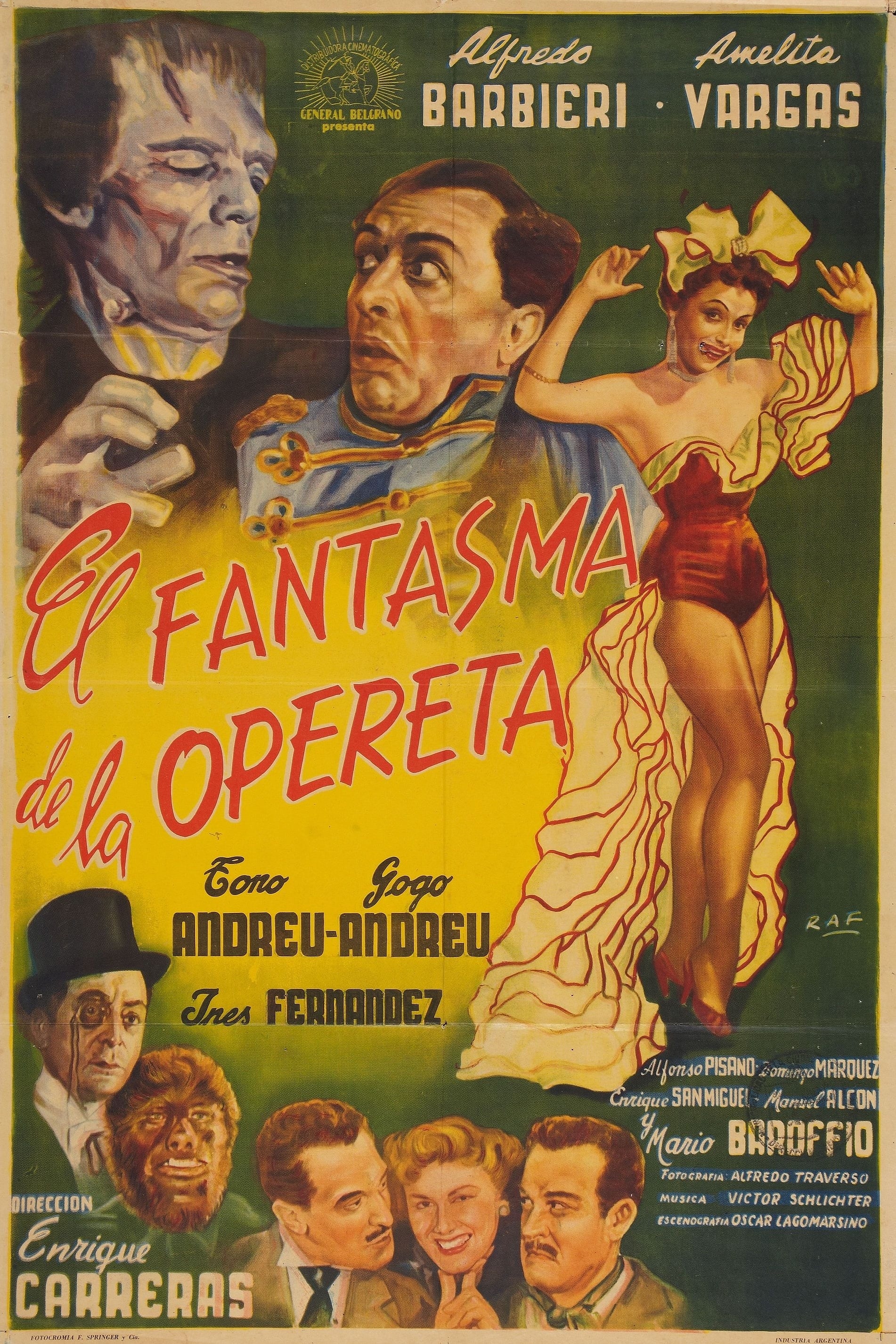 El fantasma de la opereta (1955)