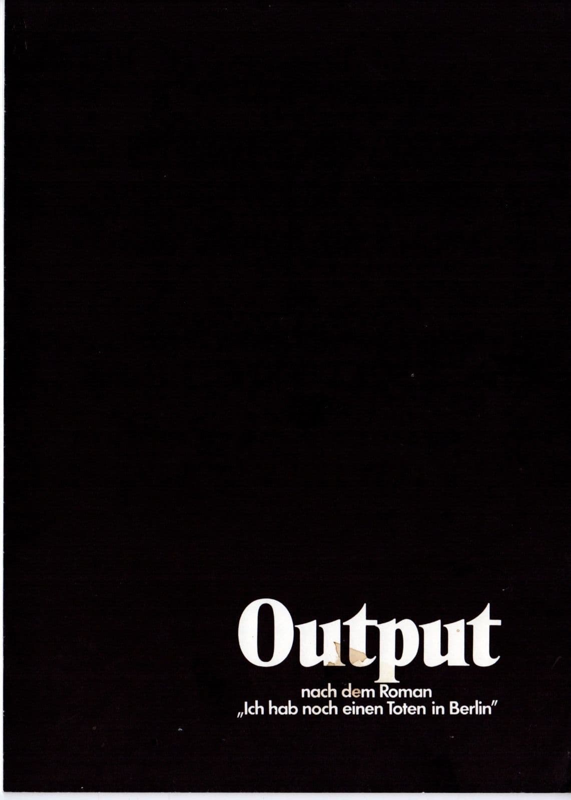 Output (1974)