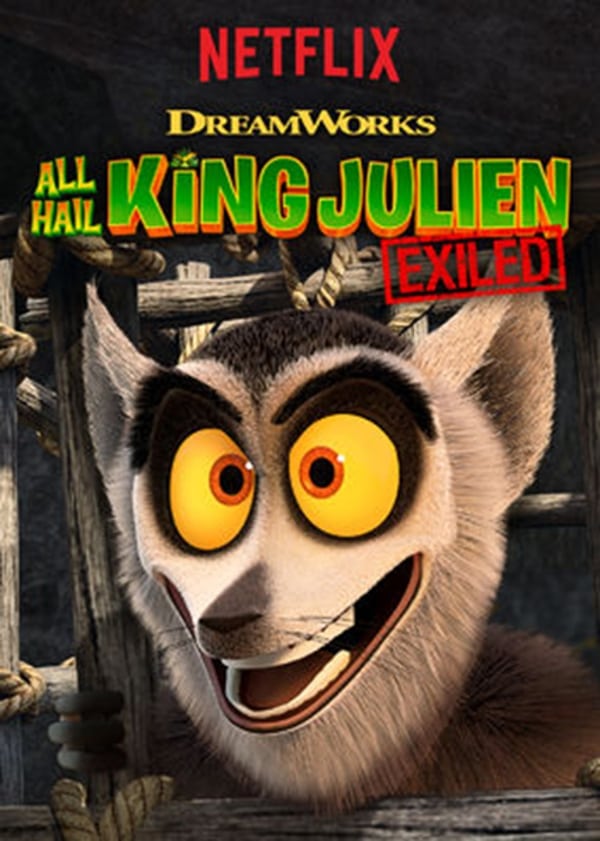 Saúdem todos o Rei Julien - Exilado! (2017)