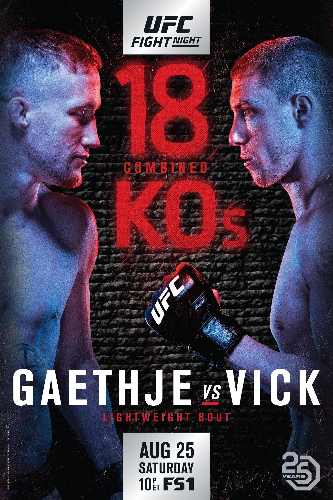 UFC Fight Night 135: Gaethje vs. Vick (2018)