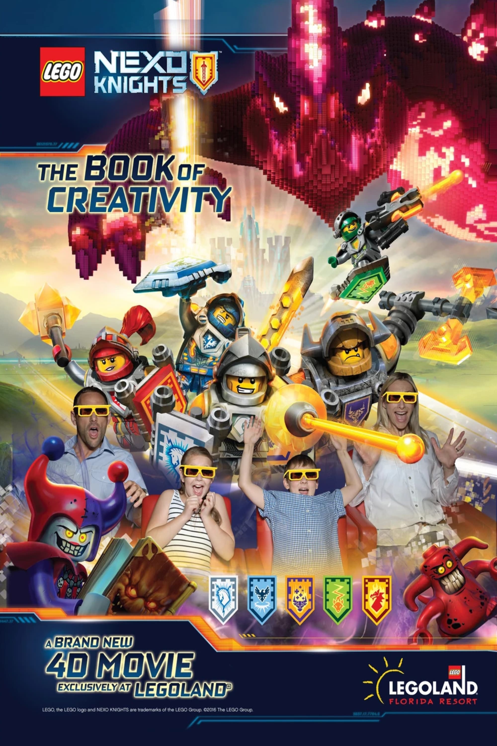 LEGO Nexo Knights 4D: The Book of Creativity