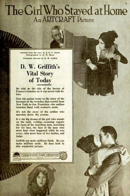 The Girl Who Stayed at Home (1919)