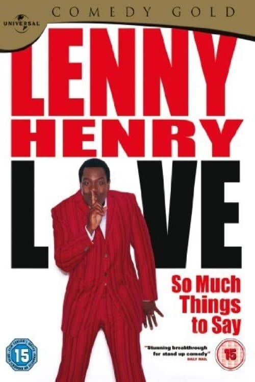 Lenny Henry Live - So Much Things To Say