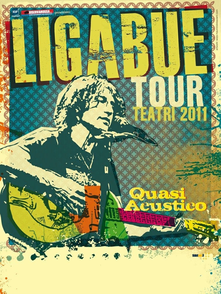 LIGABUE - Quasi Acustico - Tour Teatri 2011