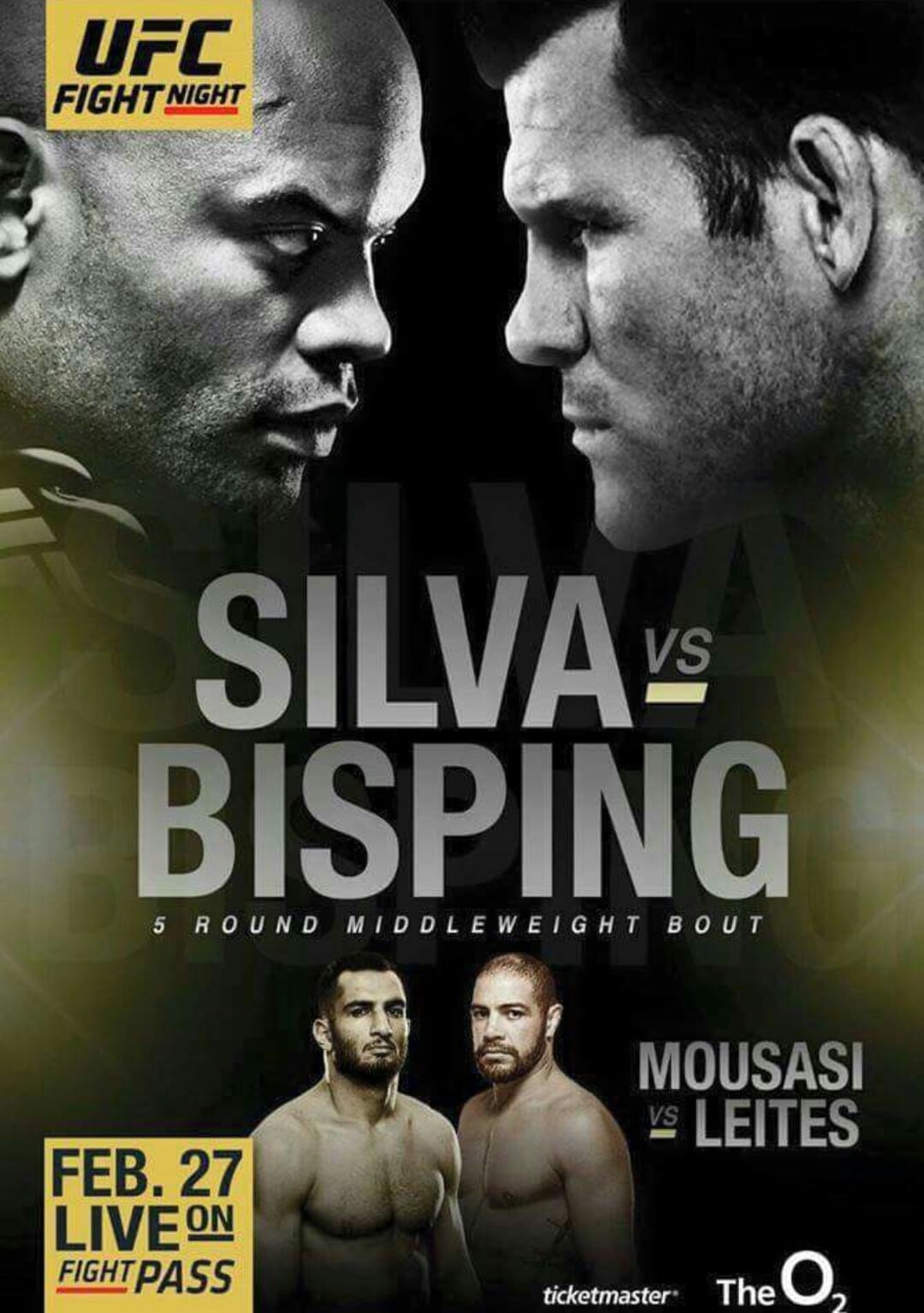 UFC Fight Night 84: Silva vs. Bisping (2016)