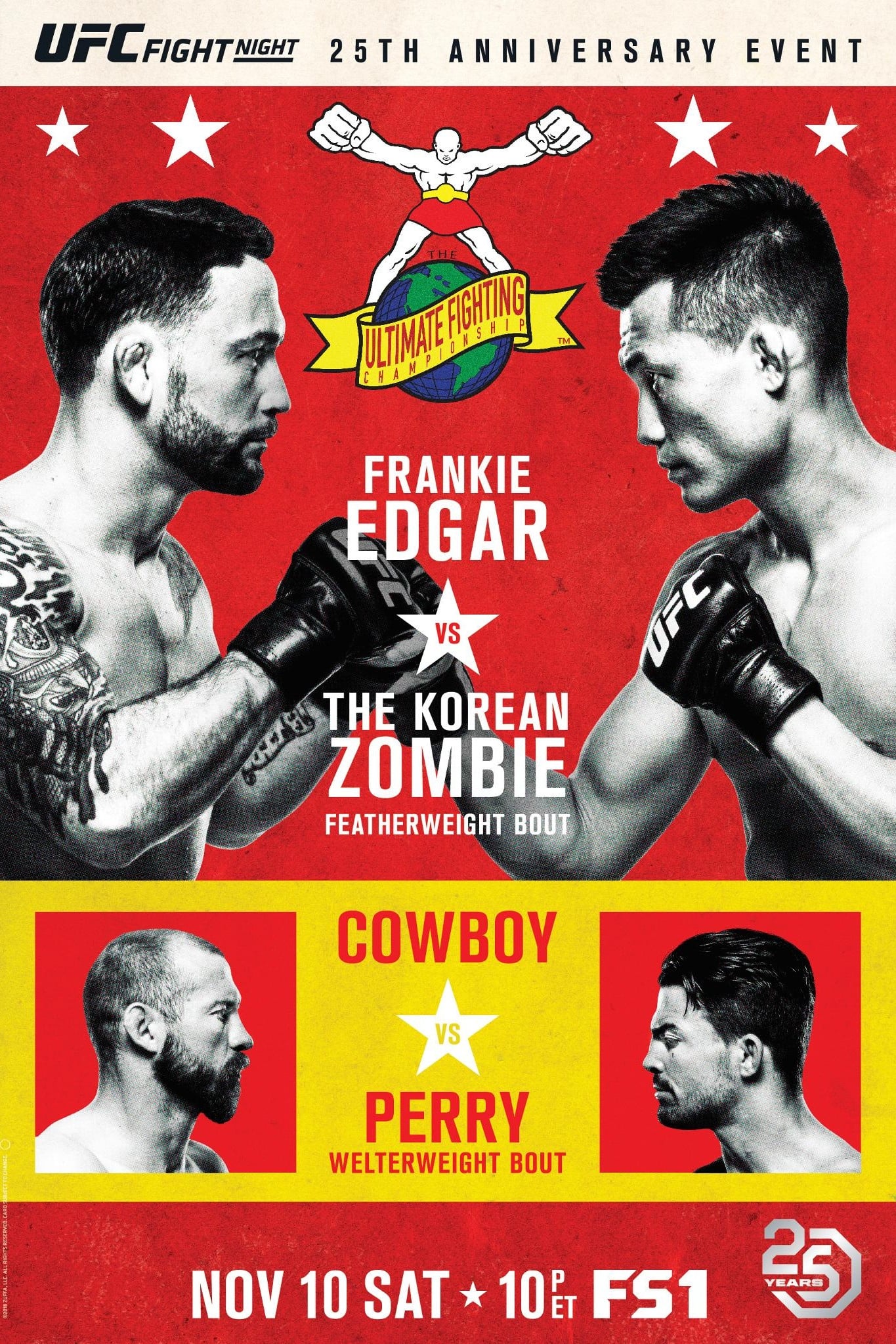UFC Fight Night  139:  Korean Zombie vs Rodriguez (2018)