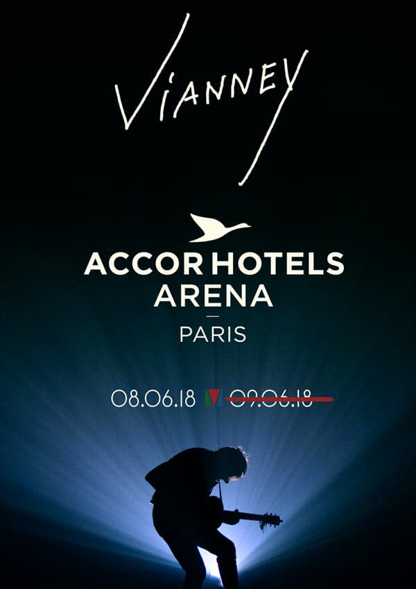 Vianney en concert à l’AccorHotels Arena