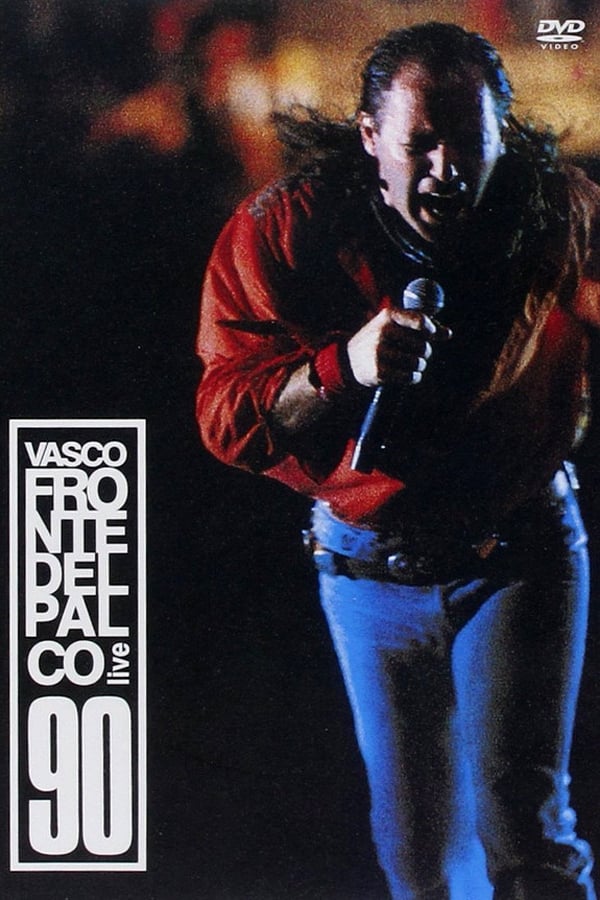 Vasco Rossi - Fronte  del palco Live 90