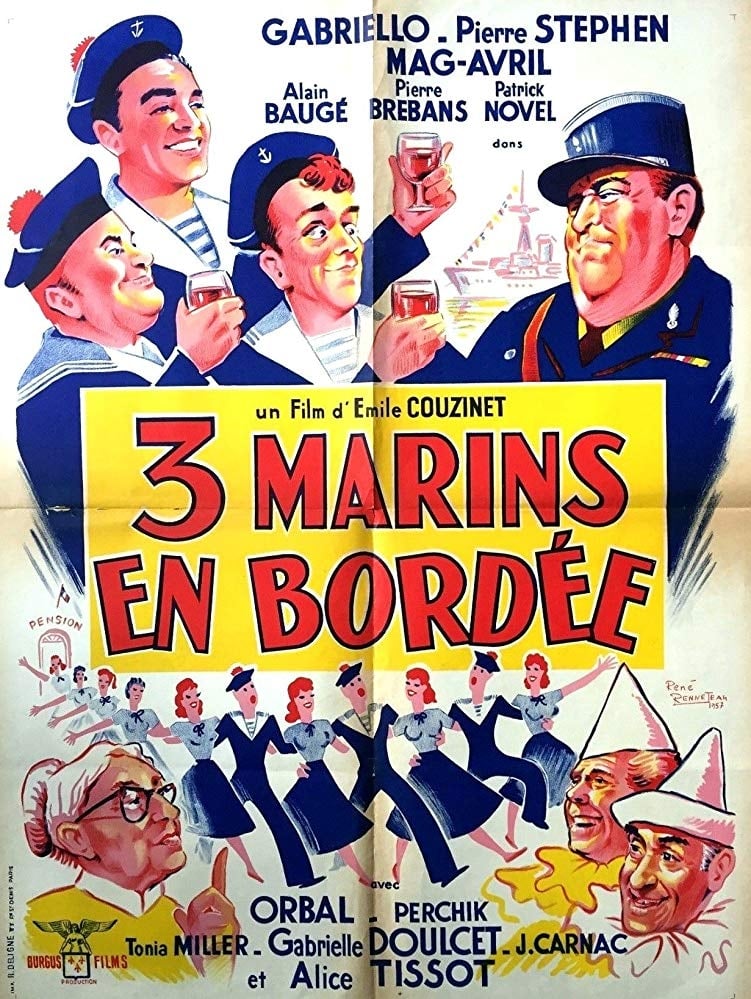 Trois marins en bordée (1957)