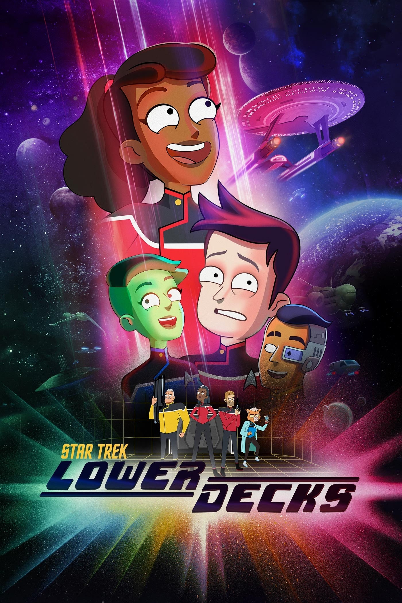 Star Trek: Lower Decks (2020) Série de TV. Onde Assistir Streaming Online & Sinopsis