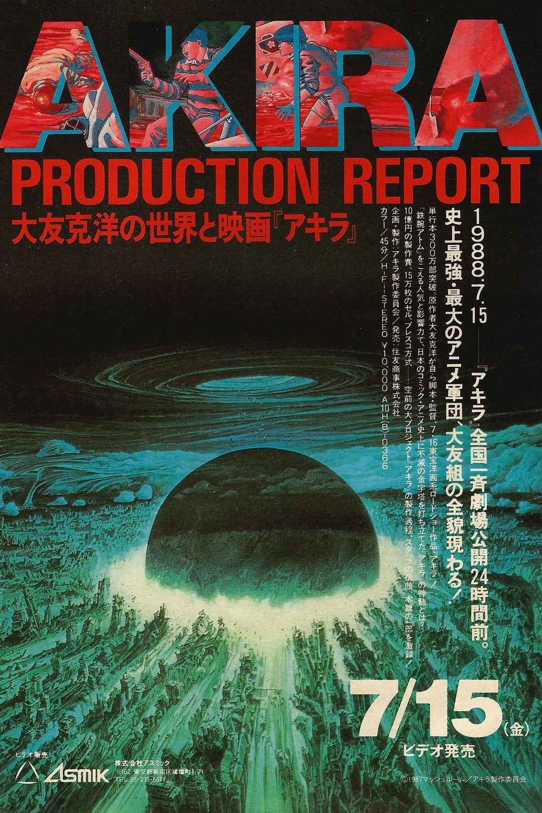 Akira Production Report (1988)