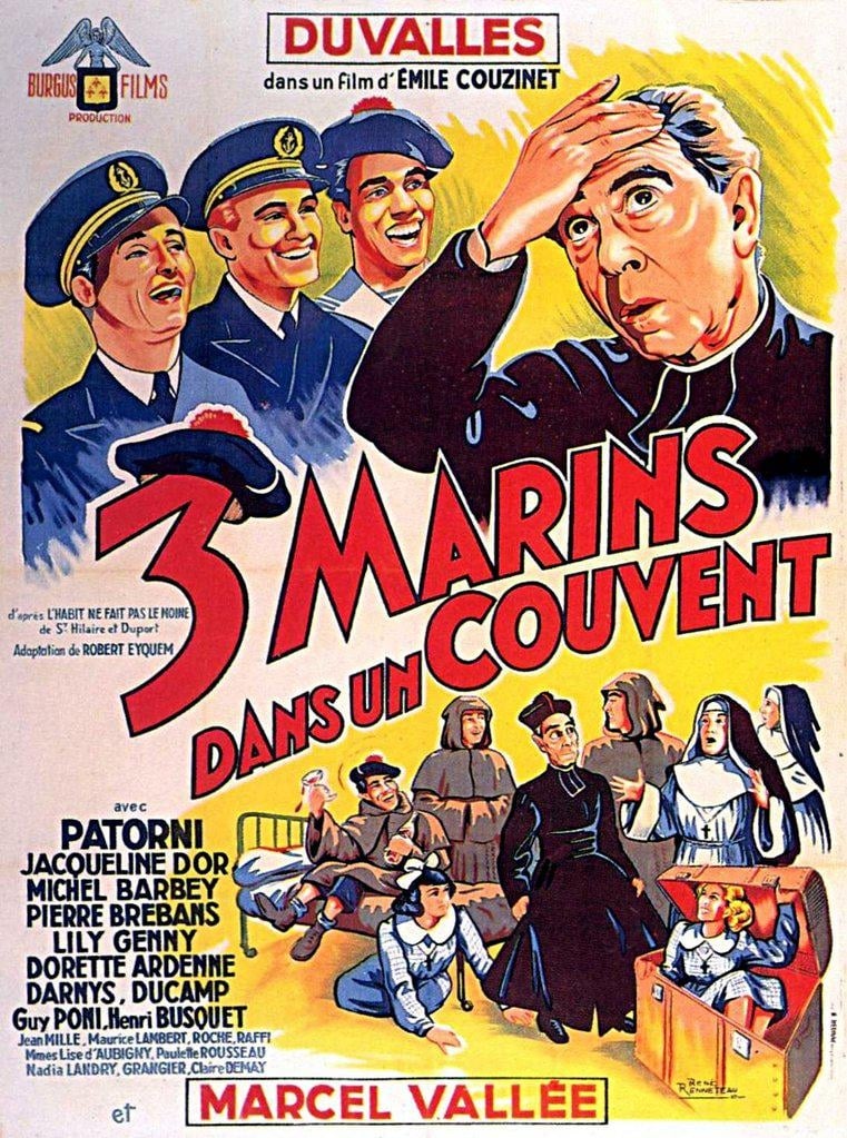Trois marins dans un couvent (1950)