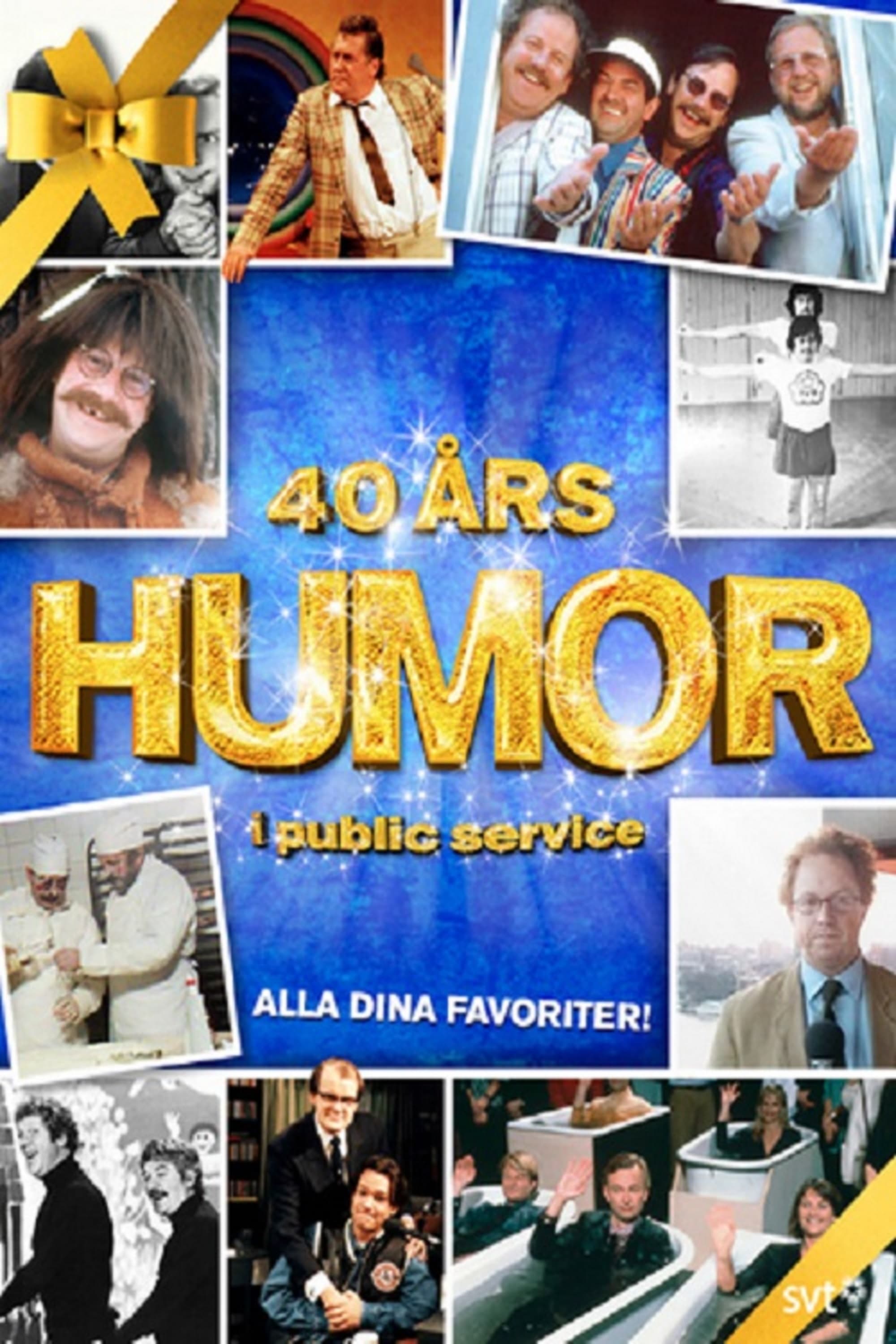 40 års Humor i Public Service