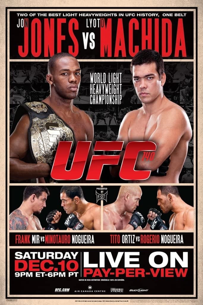 UFC 140: Jones vs. Machida (2011)