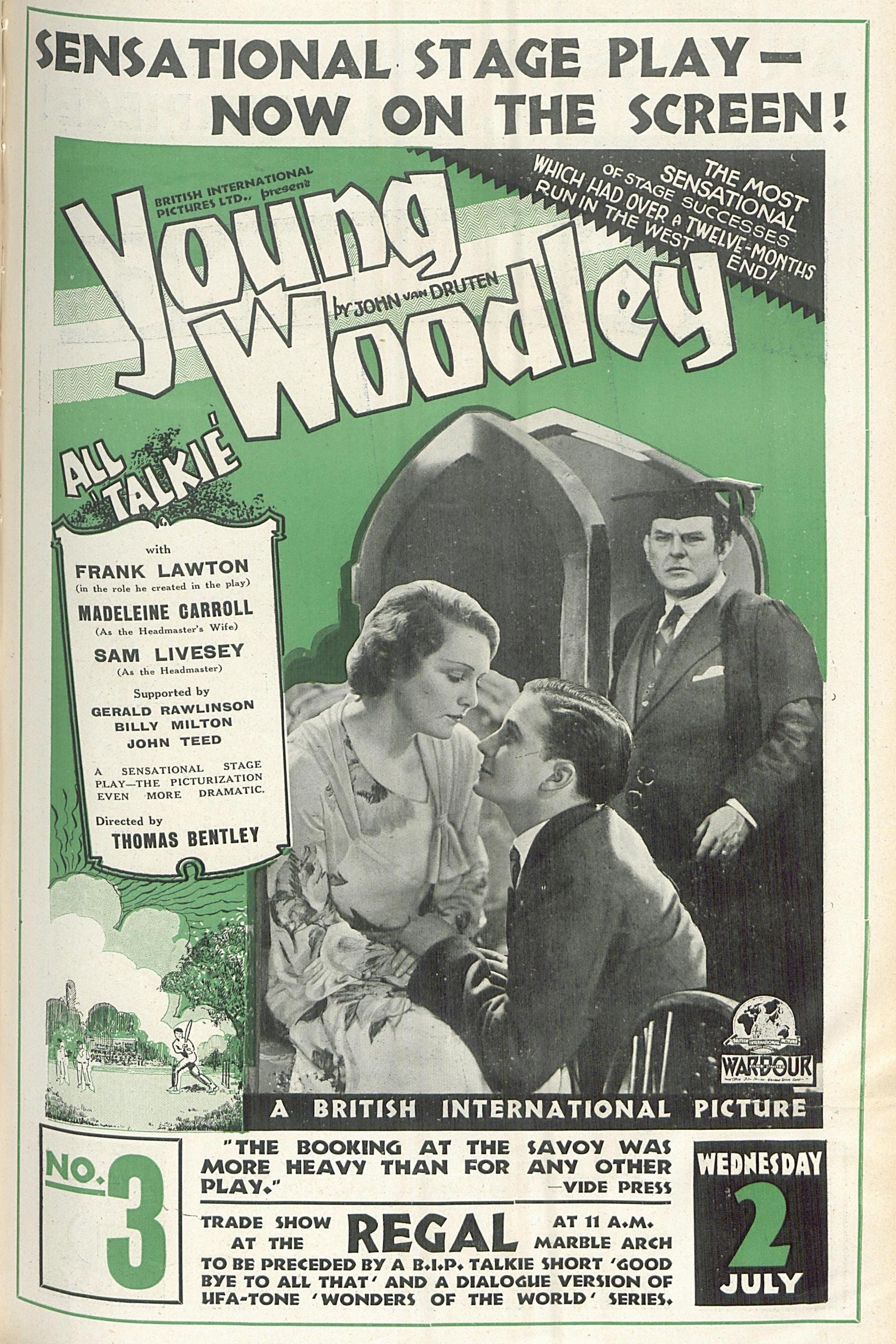Young Woodley (1930)