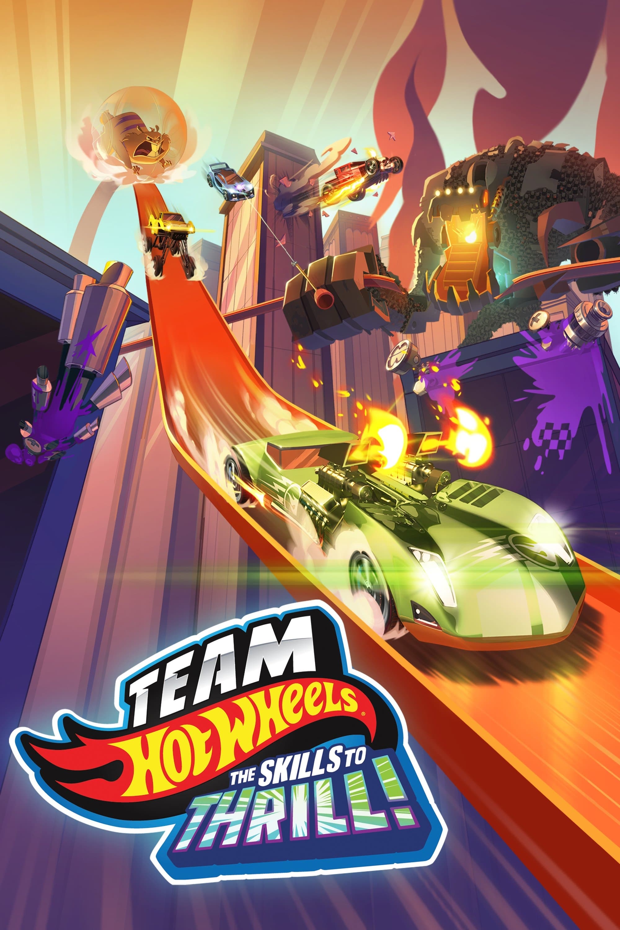 Team Hot Wheels: ¡La amenaza robot!